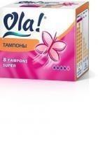 Тампоны Ola супер 8 шт.