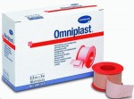 Пластырь фиксирующий, Omniplast (Омнипласт) р. 2.5смх5м 10 шт арт. 900531 из текстильной ткани телесный