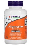 L-Карнозин, Now (Нау) капсулы 500 мг 100 шт