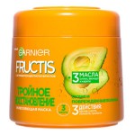 Маска для волос, Garnier (Гарньер) 300 мл Фруктис восстановление и блеск для пересушенных ослабленных и поврежденных волос