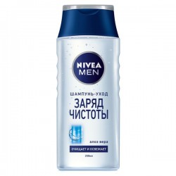 Шампунь, Nivea (Нивея) 250 мл Заряд чистоты