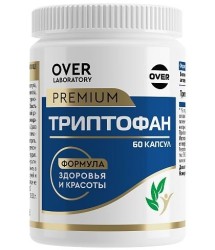 Триптофан OVER laboratory БАД 60 шт. капс.
